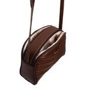 Bolsa Bag Pequena Transversal Cacau BSI-5843 - CA