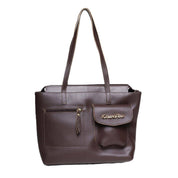 Bolsa Tote Tiracolo Média Cacau BSI-5821 - CA