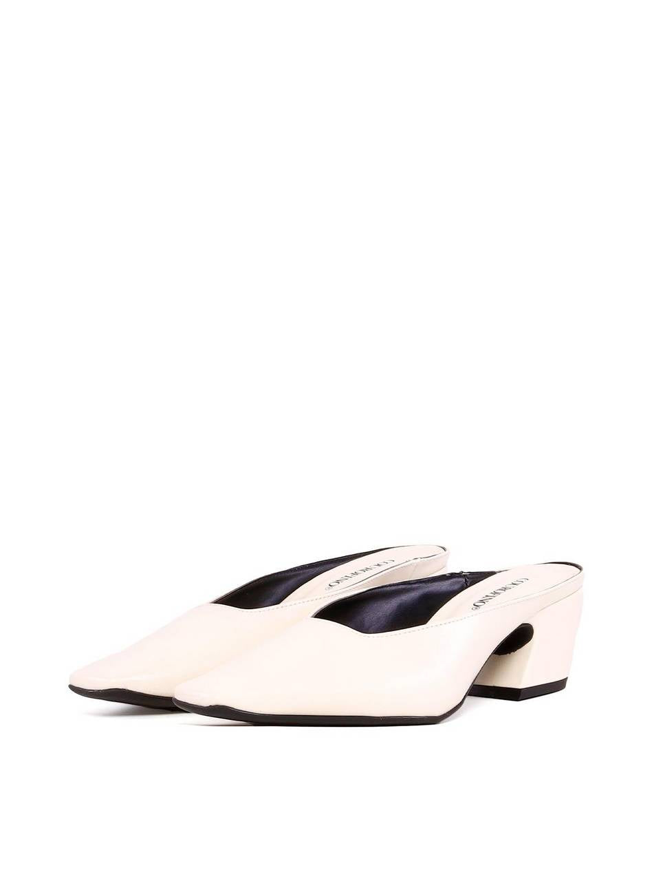 Mule com Salto Bloco e Bico Quadrado - Fenno SD-12010 - FE