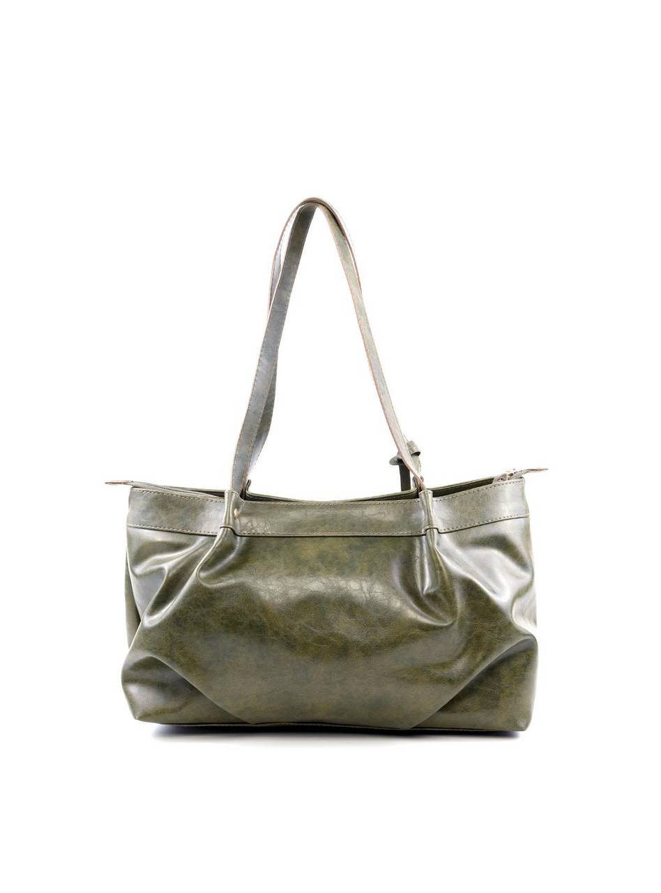 Bolsa Shopper com Drapeado - Verde BSI-6140 - VD