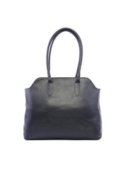 Bolsa com Detalhe de Cinto e Ilhós Frontal - Preta BSI-6187 - PR
