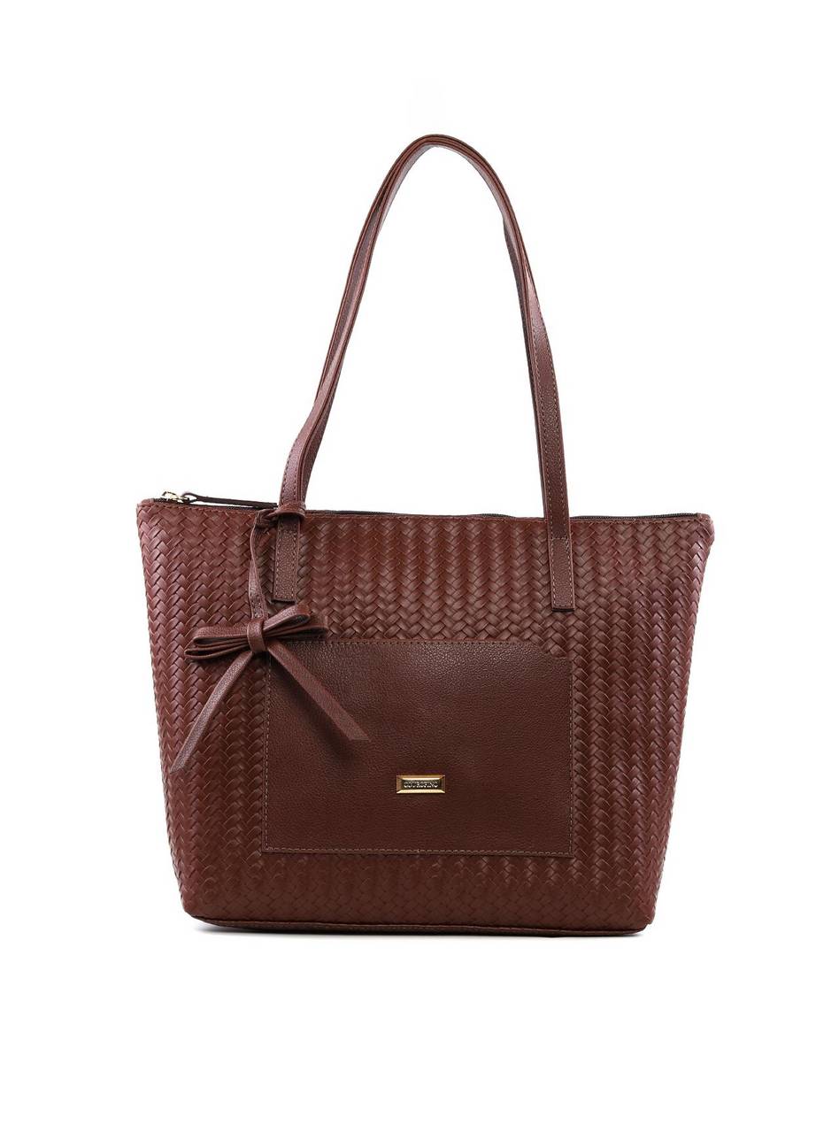 Bolsa Shopper Bag Charm Laço - Cacau BSI-6381 - CA