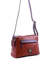 Bolsa Baú Transversal Duas Divisórias - Cacau BSI-6321 - CA