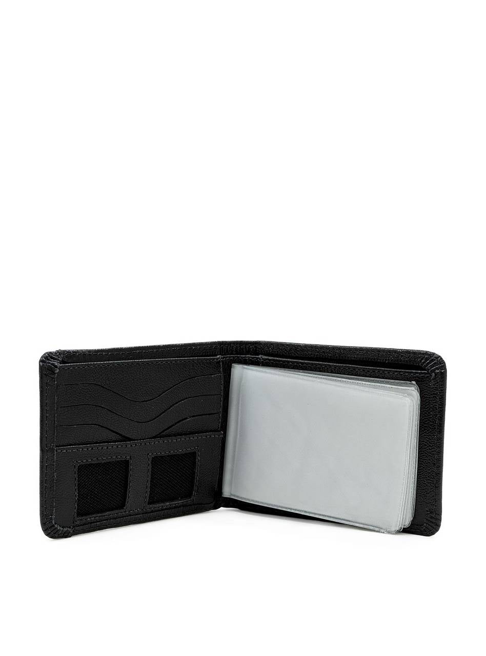 Carteira Masculina Clássica Couro Bolso Frontal Preta CAI-711 - PR