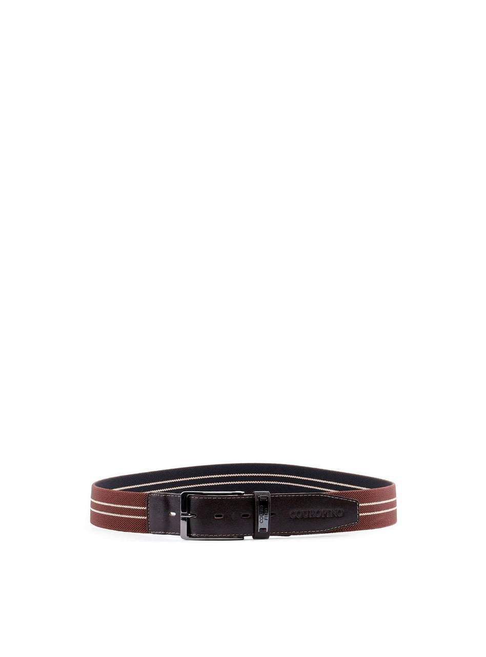 Cinto Masculino Casual em Lona e Couro - Cacau CTI-1014 - CA