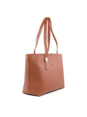 Bolsa Shopper Tiracolo com Flor - Castor BSI-6196 - CS
