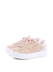 Tênis Feminino Casual em Sintético - Nude SP- 11850 - FE
