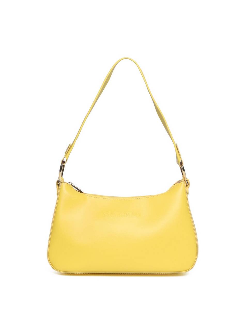 Bolsa Hobo Pequena Meia Lua - Amarela BSI-5421 - AM