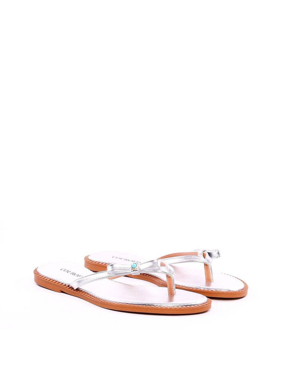 Rasteira de Dedo com Fivela - Prata SDI-11914 - PT