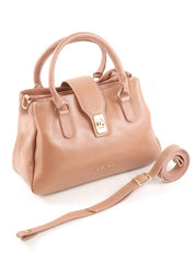 Bolsa Tote Alça Dupla Três Divisórias - Nude BSI-6380 - NU