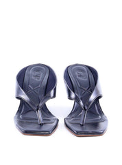 Tamanco Anabela com Tiras Alongadas - Preta SDI-11781 - PR