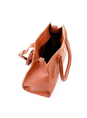 Bolsa Tote com Enfeite Meia Argola - Castor BSI-6227 - CS