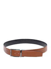 Cinto Masculino Social Largo Dupla Face - Preto e Castor  CTI-975 - PC