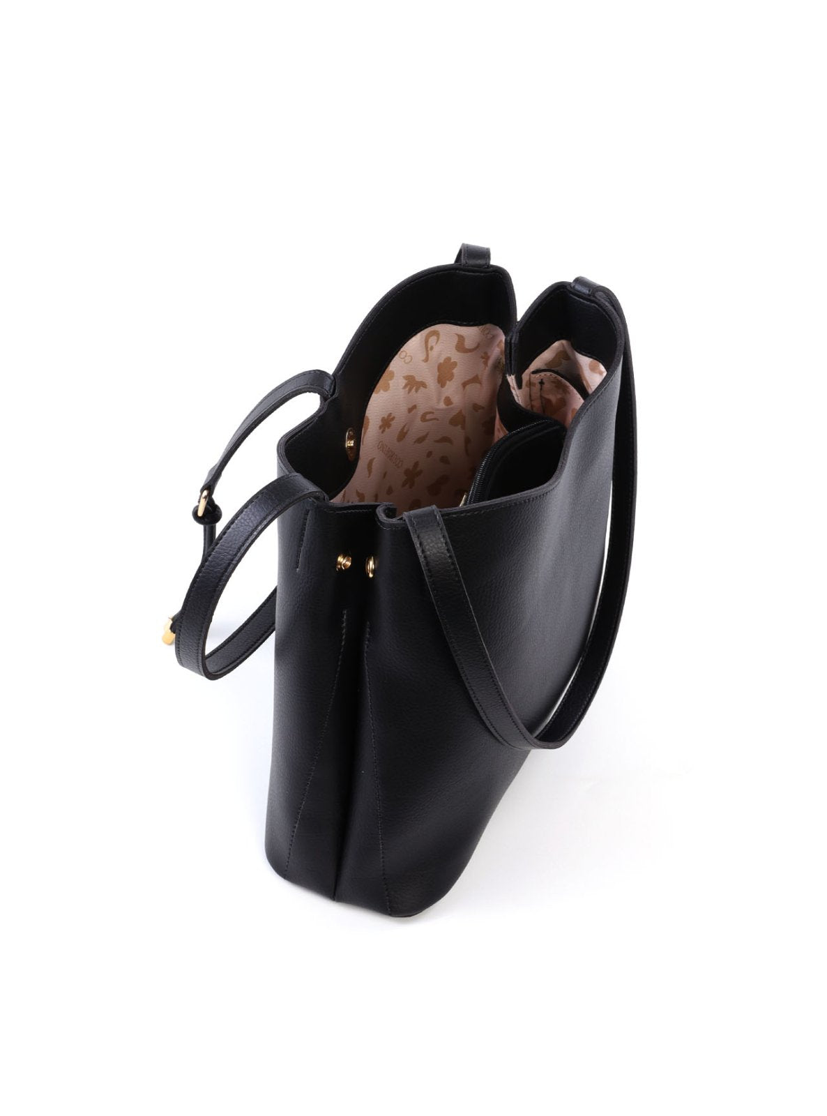 Bolsa Bucket Média Tiracolo com Três Divisórias BSI-6501 - PR