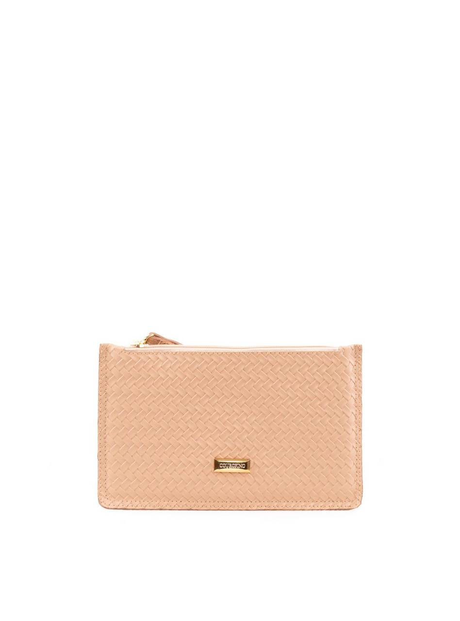 Necessarie Retangular com Alça no Zíper - Nude NSI-159 - NU