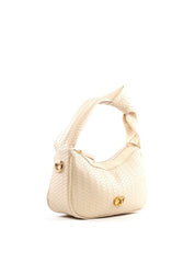 Bolsa Hobo Tressê com Nó na Alça - Fenno BSI-6395 - FE
