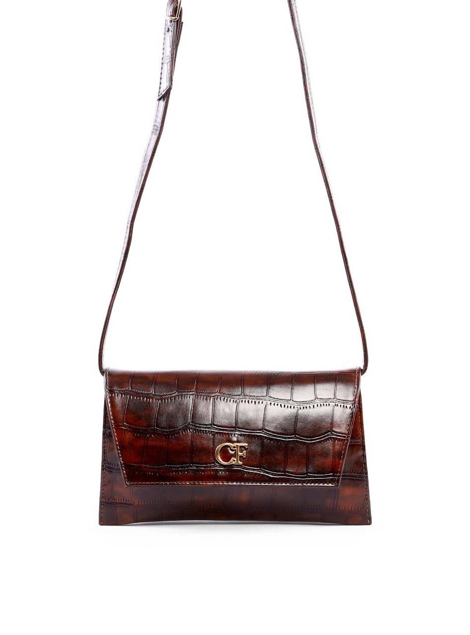 Bolsa Satchel Transversal Retangular - Cacau BSI-6324 - CA