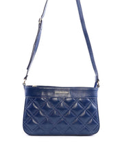 Bolsa Tote com Detalhe de Matelassê Frontal - Azul BSI-6182 - AZ