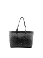 Bolsa Shopper com Costuras Frontais - Preta BSI-6159 - PR