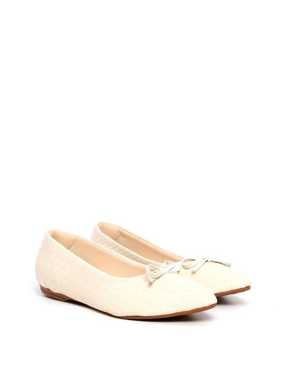 Sapatilha Bico Fino Tresse com Laço - Fenno SDI-11947 - FE