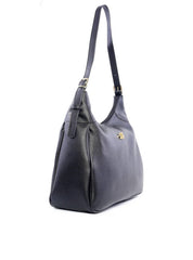 Bolsa Hobo com Fivelas e Recortes em Sintético - Preta BSI-6202 - PR