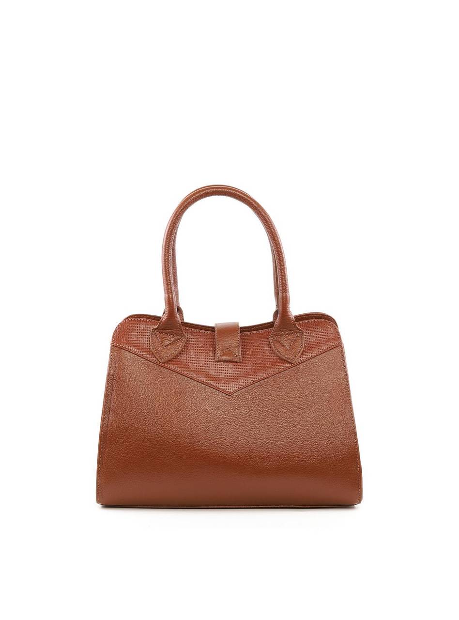 Bolsa Tote Detalhe Costura Frontal Alça Dupla - Castor BSI-6379 - CS