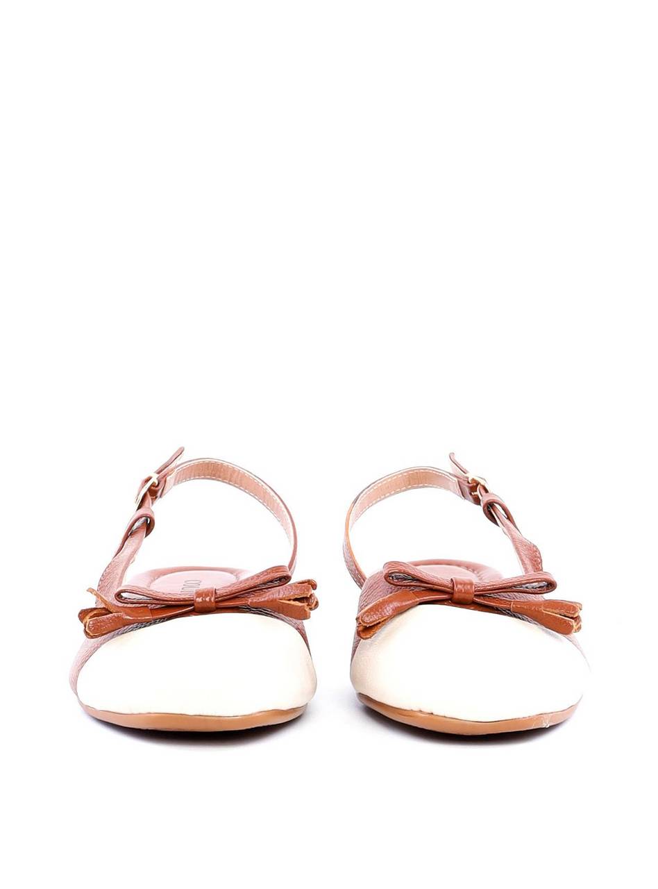 Sapatilha Slingback com Laço e Barbicacho - Castor SDI-11822 - CS