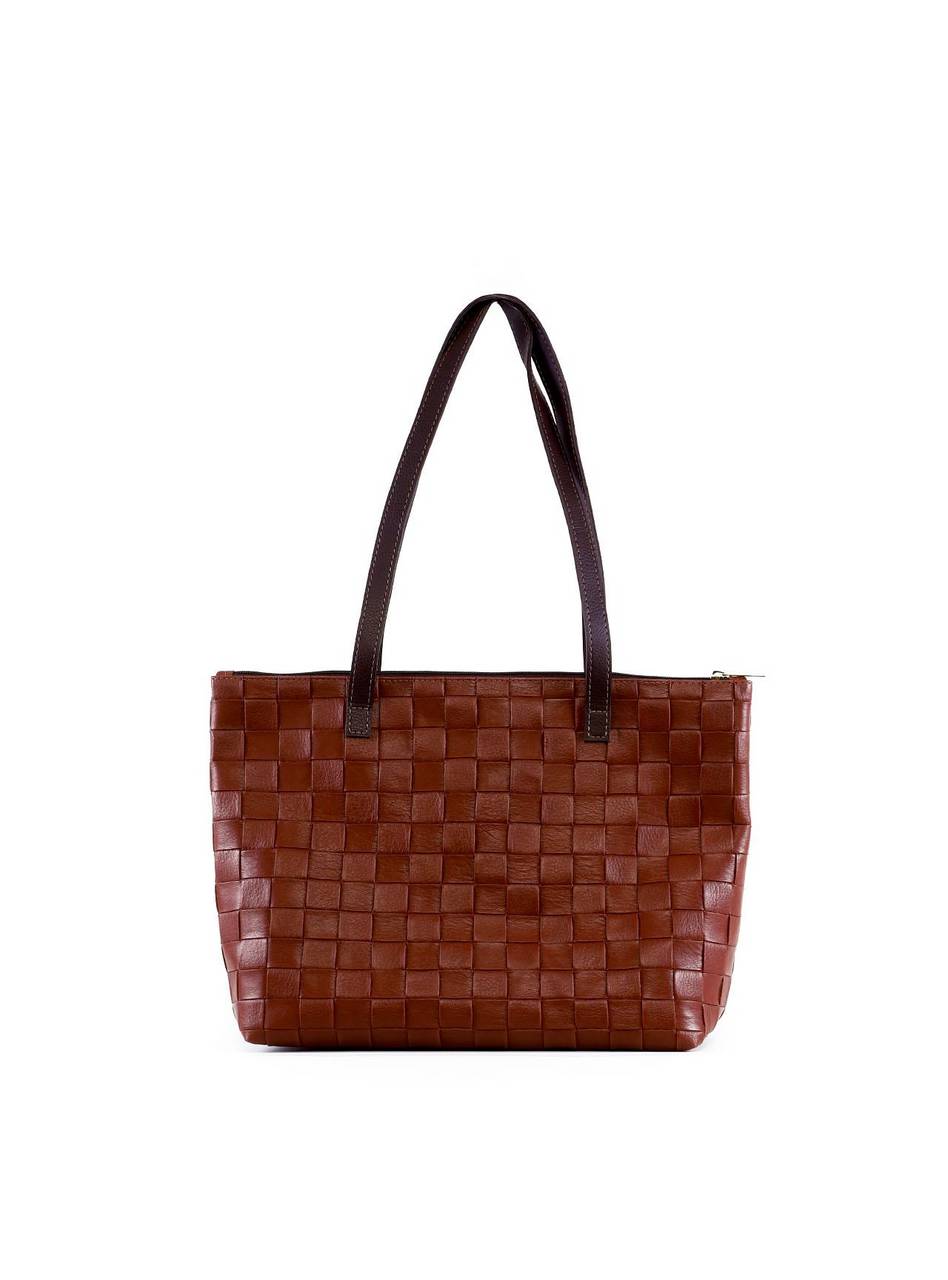 Bolsa Shopper Tiracolo com Recorte - Cacau BSI-6354 - CA