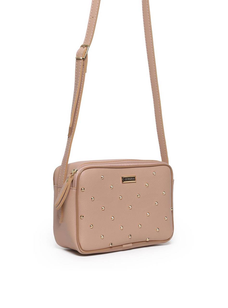 Bolsa Feminina Bag Transversal Cricris Frontal Nude BS-5870 - NU