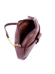 Bolsa Tote Pequena com Alça de Corrente - Cacau BSI-6328 - CA