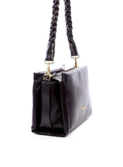 Bolsa Tote com Alça Trançada de Mão - Cacau BSI-6078 - CA