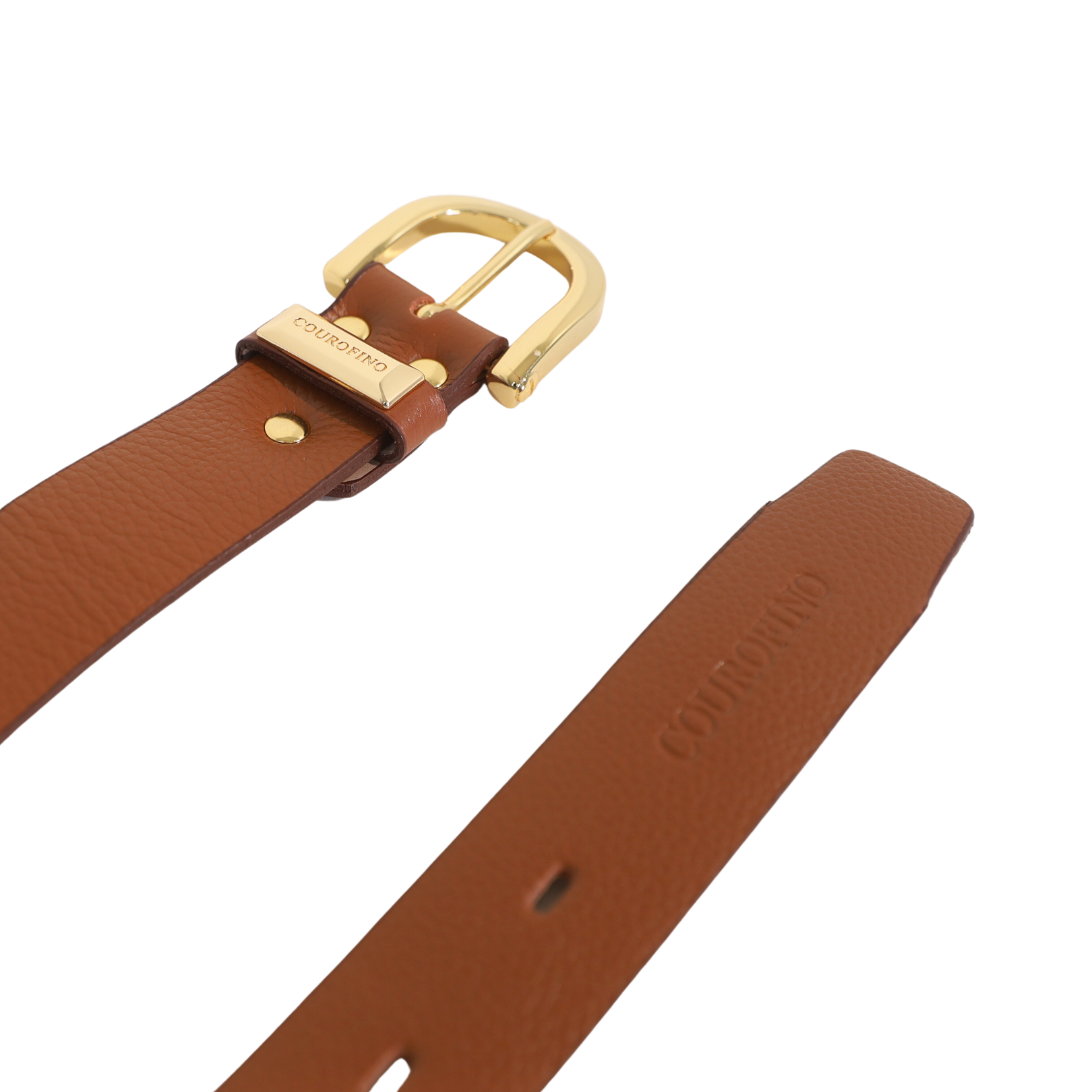 Cinto Feminino Social Espessura Media Liso Couro - Castor CTI-925 - CS