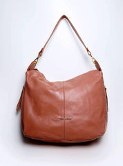 Bolsa Feminina Hobo Tiracolo Couro Castor BSI-5704 - CS