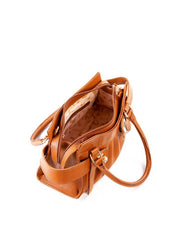 Bolsa Tote Média com Drapeado e Fecho Decorativo BSI-6492 - CS