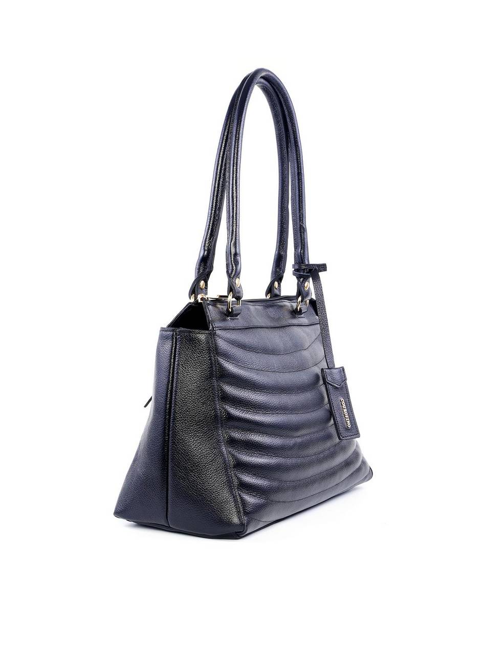 Bolsa Shopper Grande em Matelassê - Preta BSI-6213 - PR
