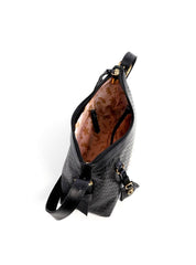 Bolsa Baguette com Alça Dupla - Preta BSI-6250 - PR