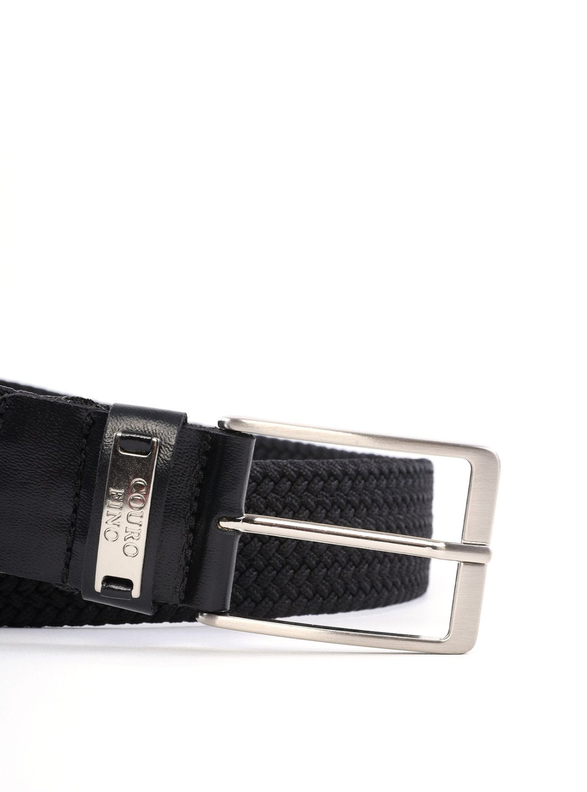 Cinto Masculino Largo Trançado com Ponteira CTI-1012 - PR