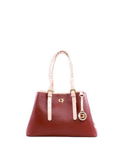 Bolsa Jace Bucket Alça Trançada - Cacau BSI-6315 - CA