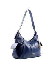 Bolsa Hobo com Bolsos Laterais - Azul BSI-6234 - AZ
