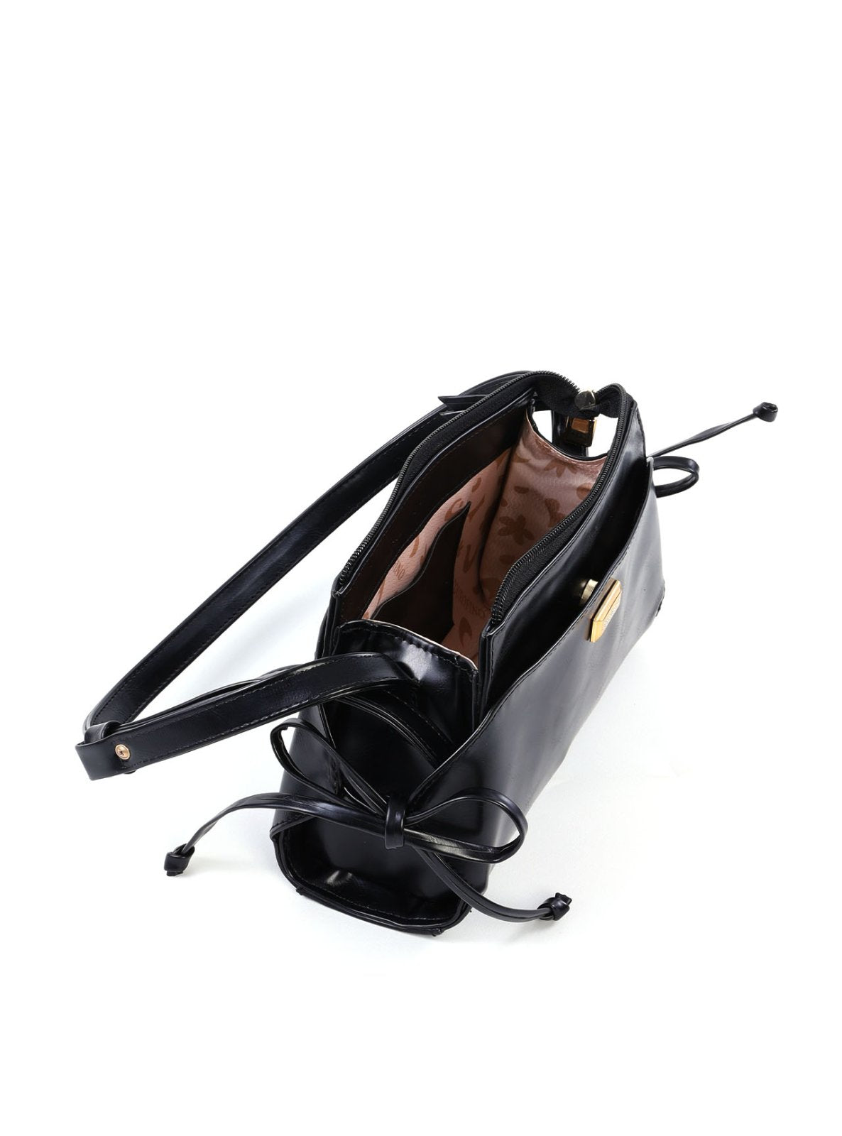 Bolsa Baguete Pequena com Detalhe de Laço BSI-6521 - PR