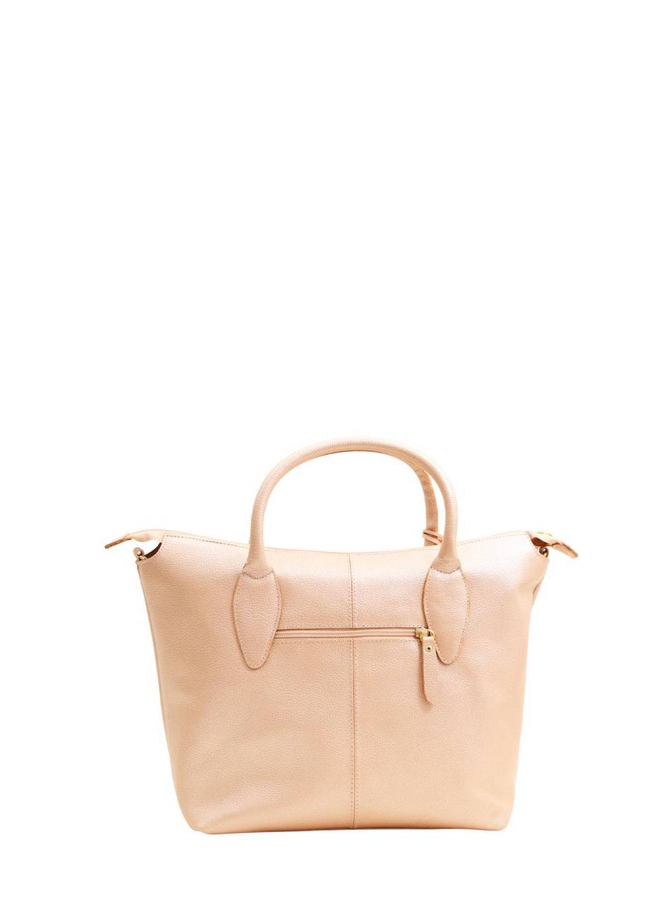 Bolsa Shopper Couro Grande Nude BSI-5709 - NU