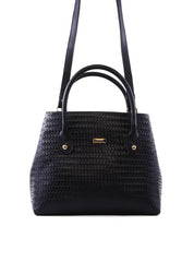 Bolsa Tote Grande com Duas Divisórias - Preta BSI-6389 - PR