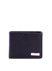 Carteira Masculina Slim com Porta-Documentos Externo - Preta CAI-1020 - PR