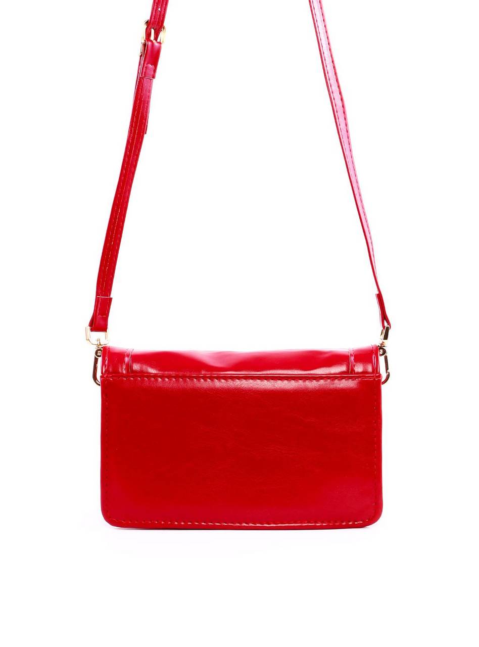 Bolsa Satchel Retangular Transversal - Vermelho BSI-6051 - VE
