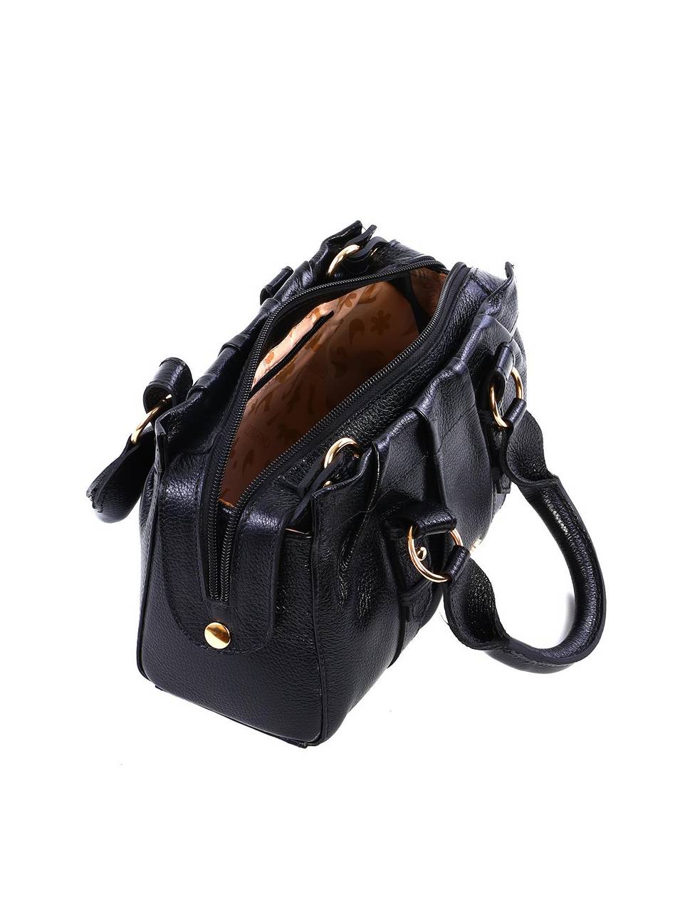 Bolsa Tote Drapeada - Preta BSI-6391 - PR