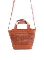 Bolsa Tote com Alça Dupla Geométrica - Castor BSI-6061 - CS