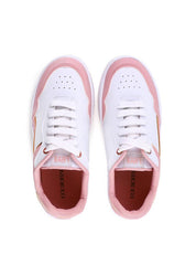Tênis Casual com Recortes - Rosa SP-12114 - RS