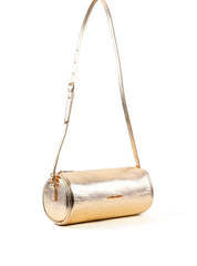 Bolsa Baguete Pequena Bowling - Ouro BSI-6457 - AU