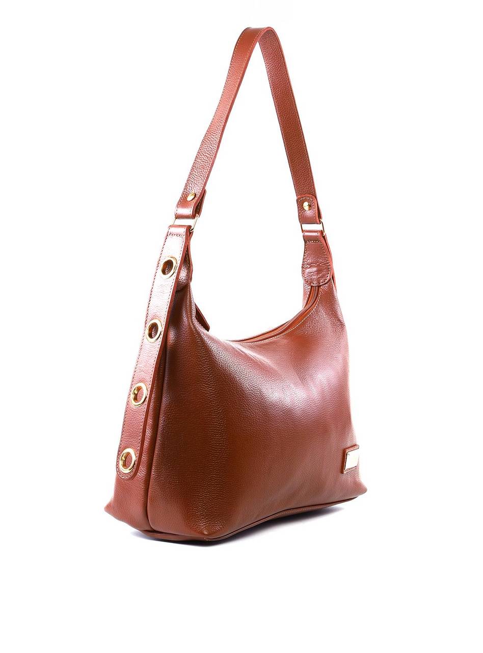 Bolsa Tote Média Couro Tiracolo Cacau BSI-5702 - CA
