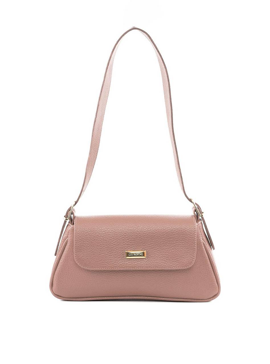 Bolsa Satchel Tiracolo Regulável - Nude BSI-5736 - NU